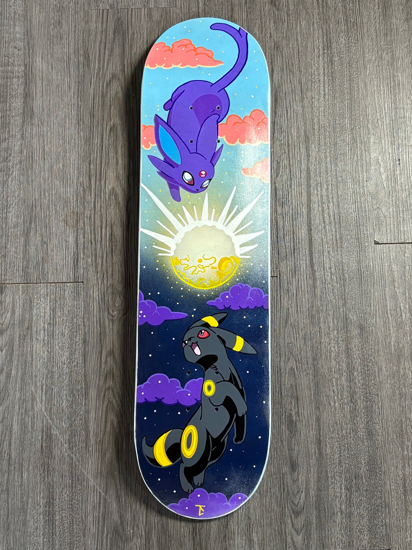 Umb and Esp Hand Painted Deck