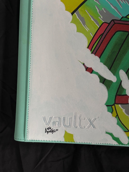 Hand painted 12 pocket binder