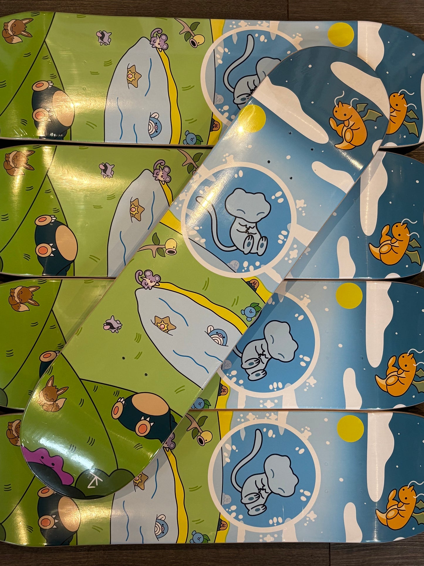 Bubble 5of5 Printed Deck