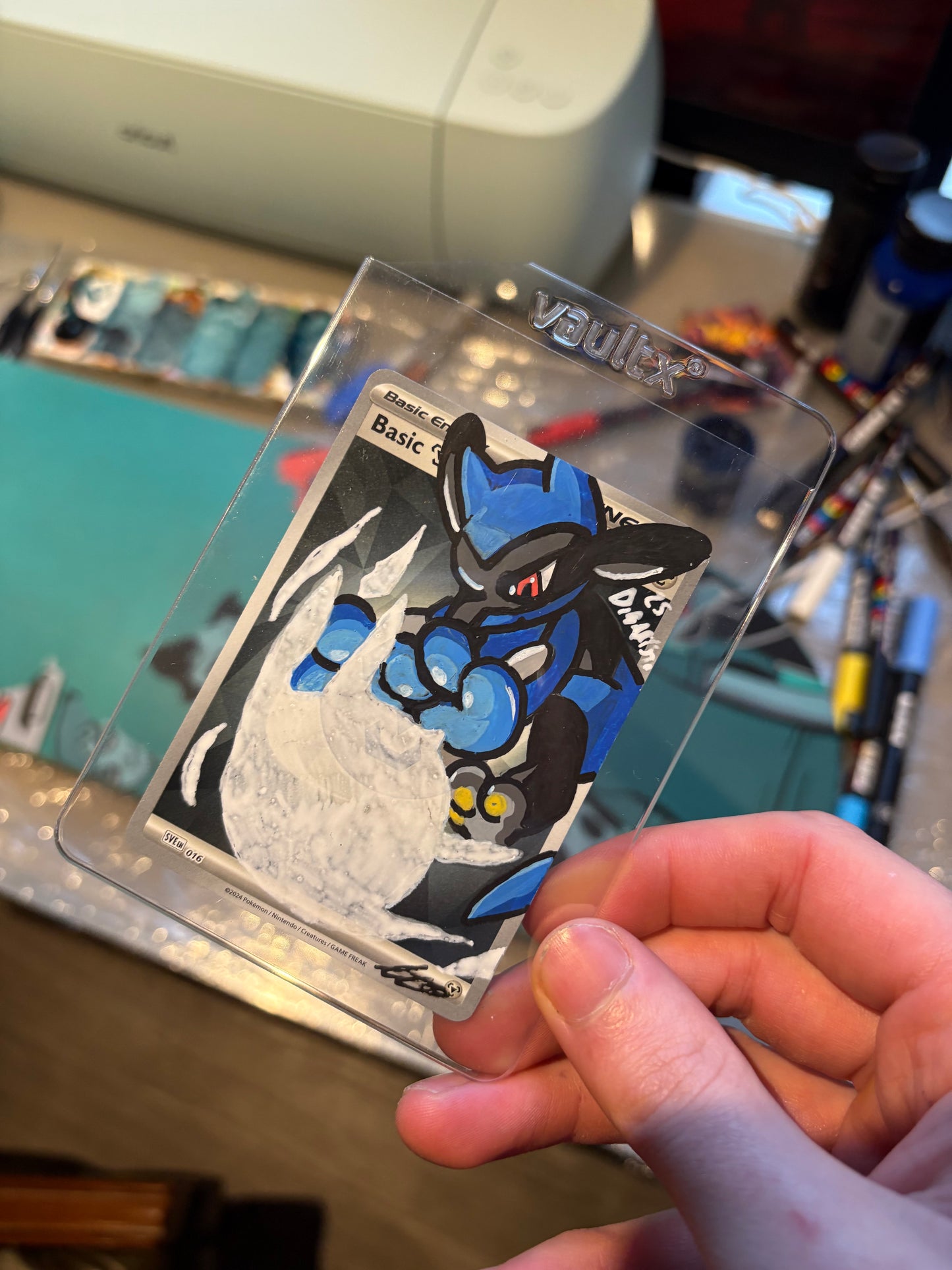 Fighting Custom card