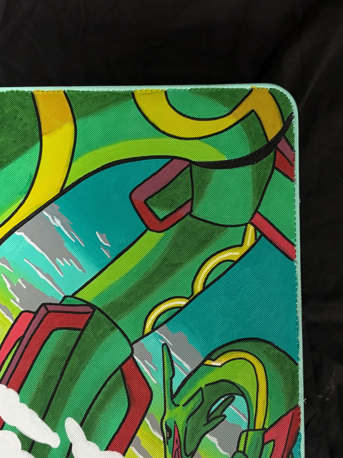 Hand painted 12 pocket binder