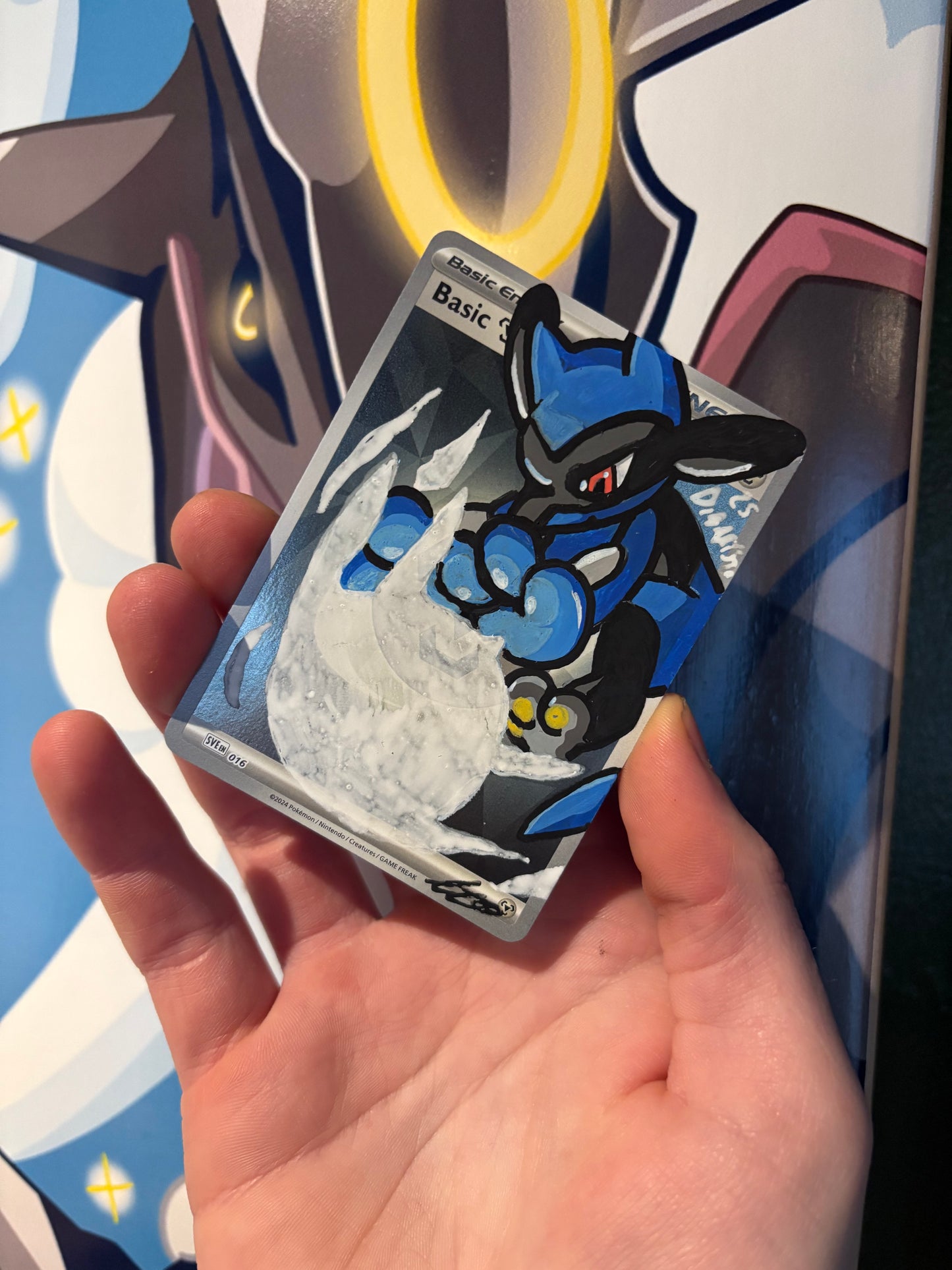 Fighting Custom card