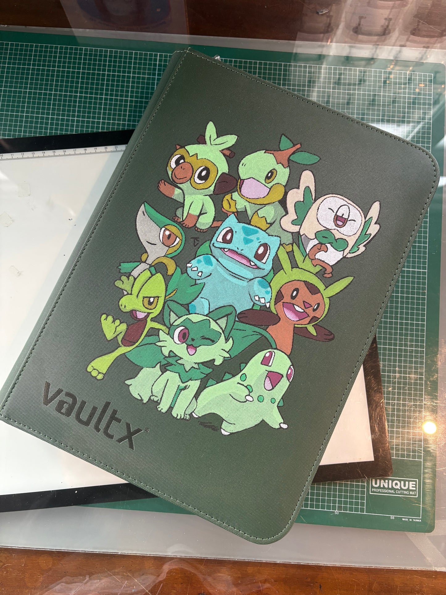 Grass type binder