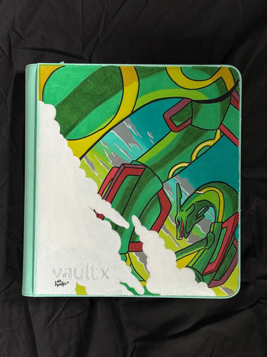Hand painted 12 pocket binder