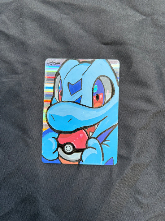 Custom water card