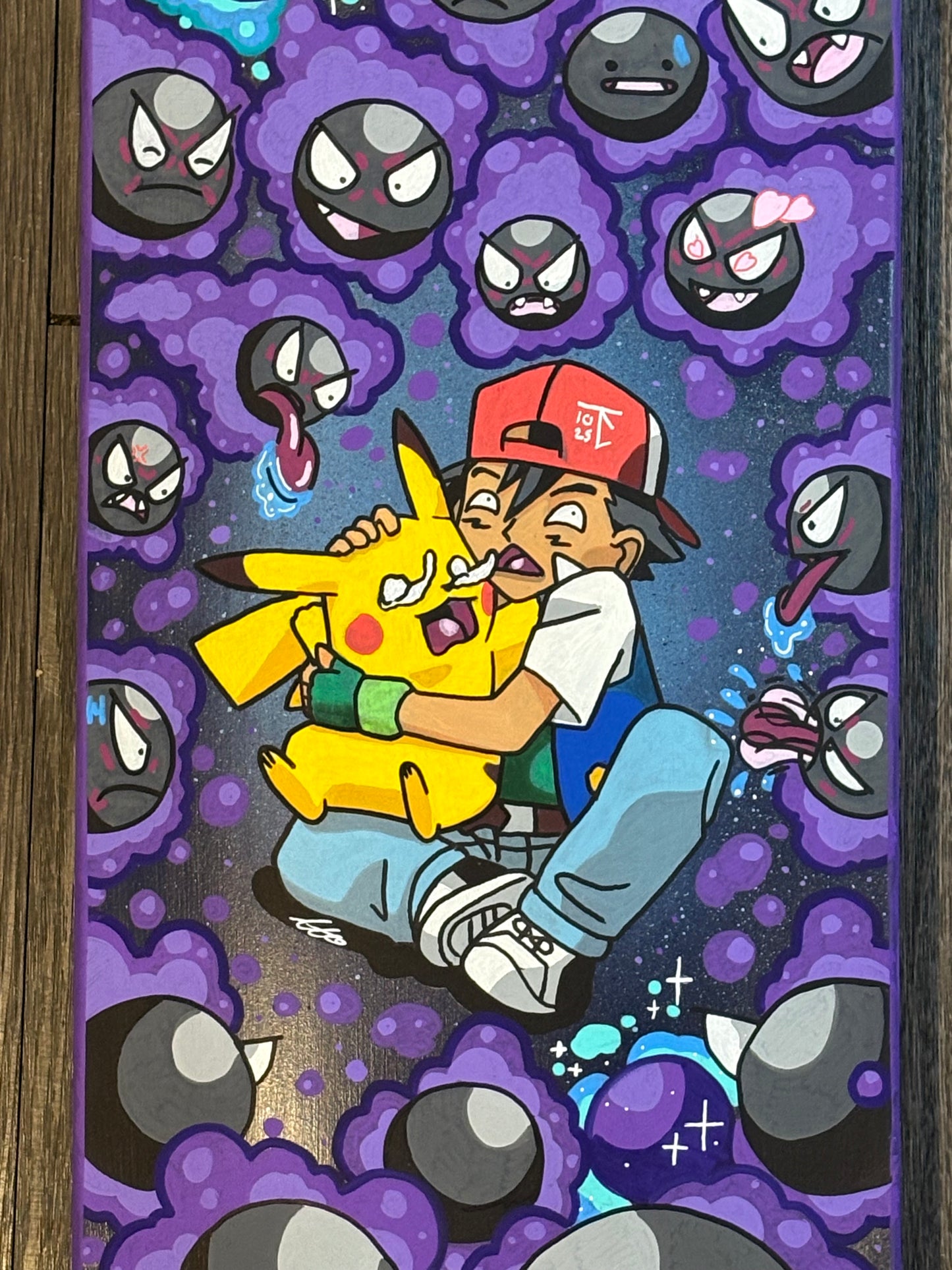 Outbreak 1of1 handpainted