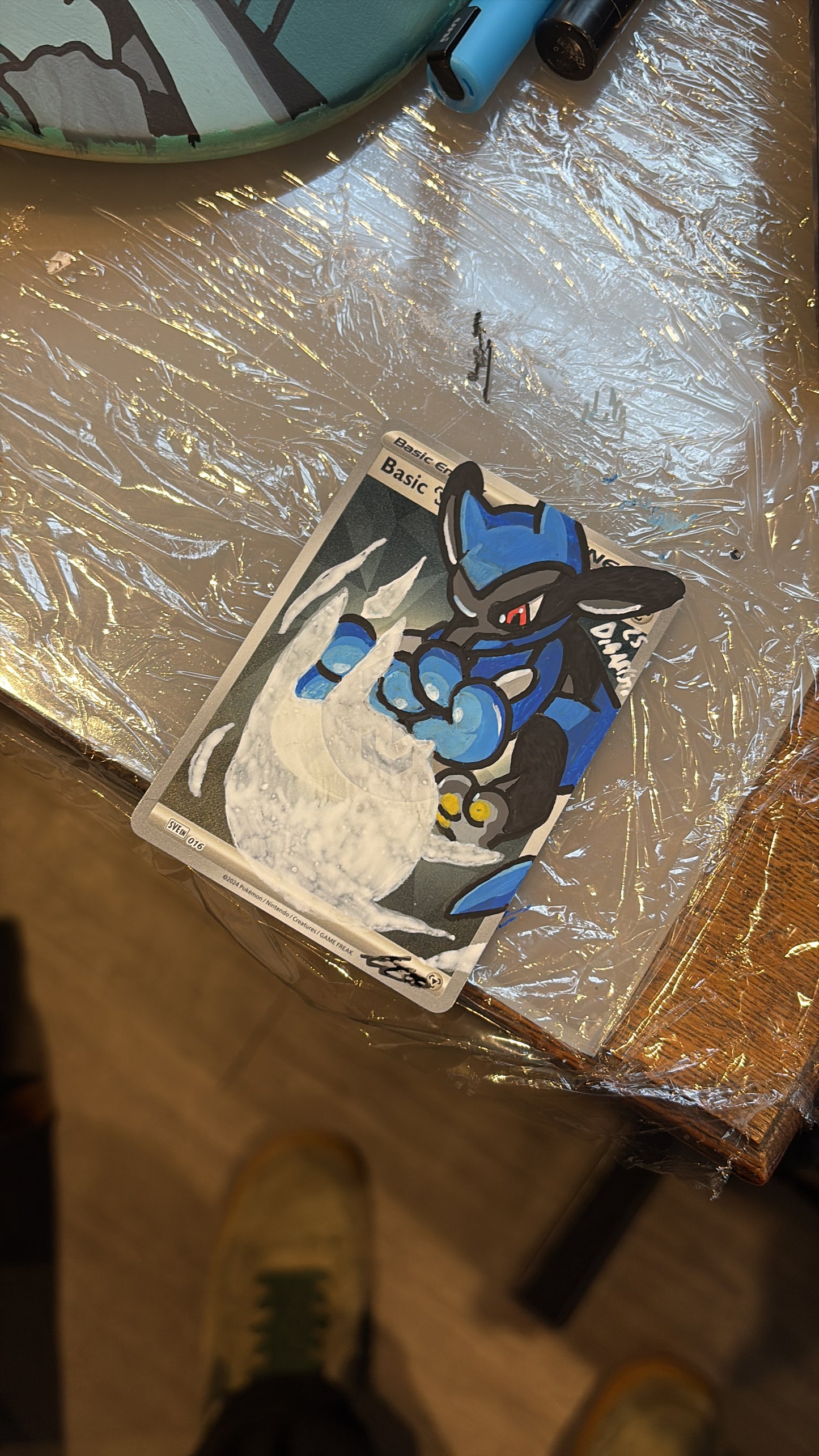Fighting Custom card