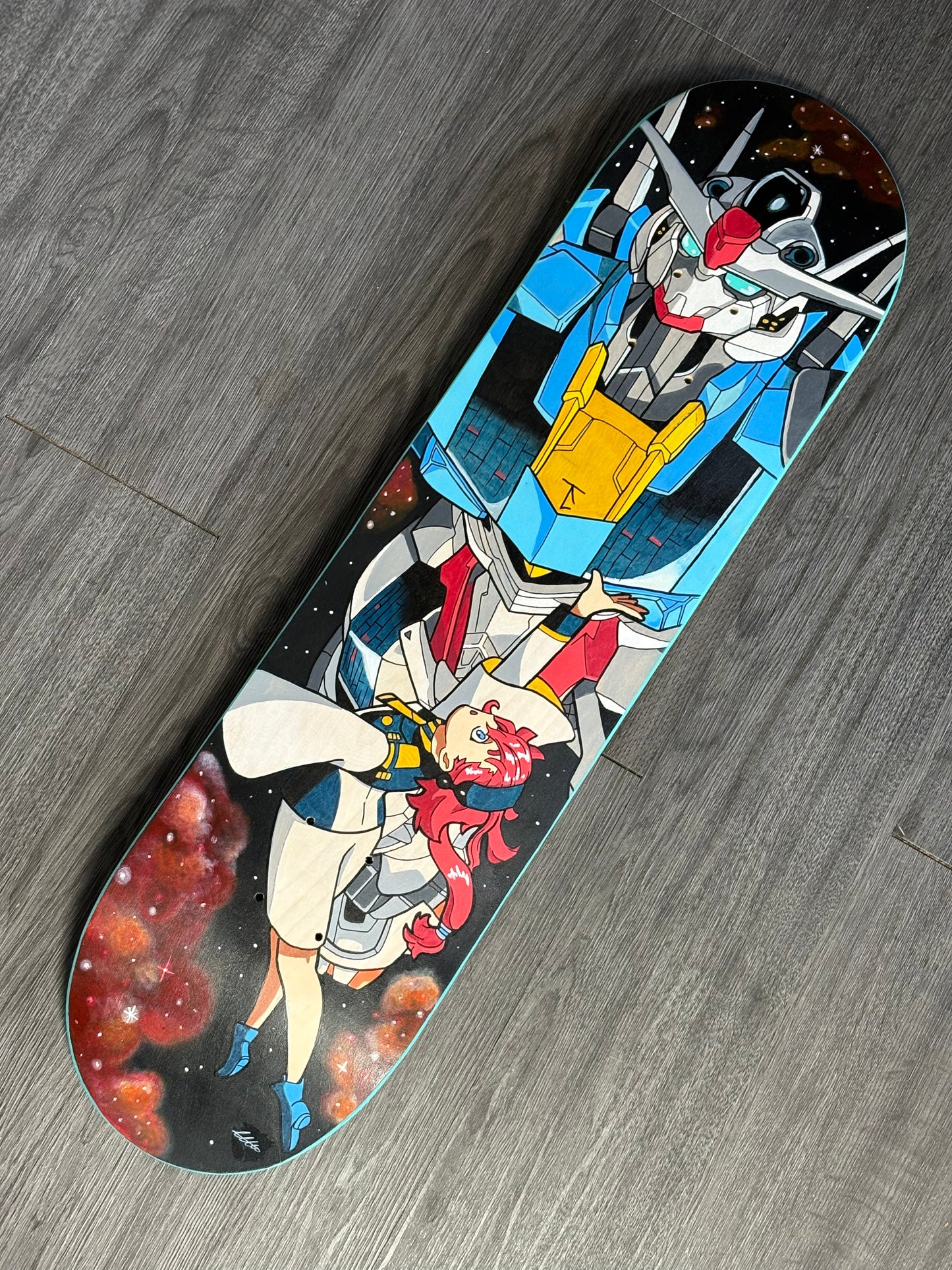 The Witch Suletta Hand Painted Deck