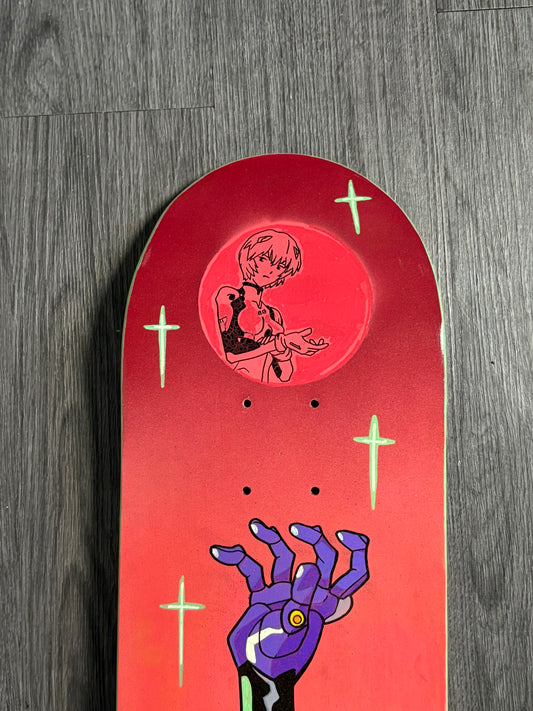 Eva 01 Hand painted deck