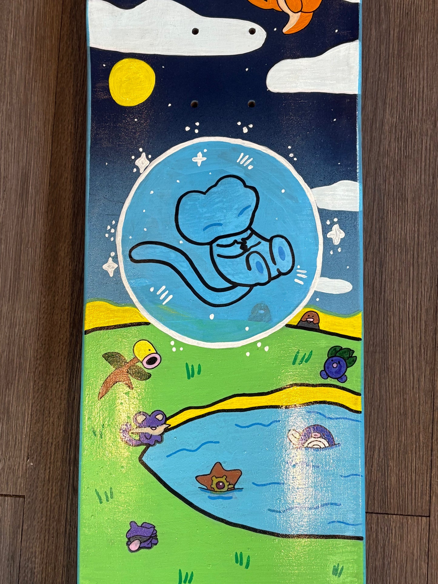 Bubble 1of1 handpainted