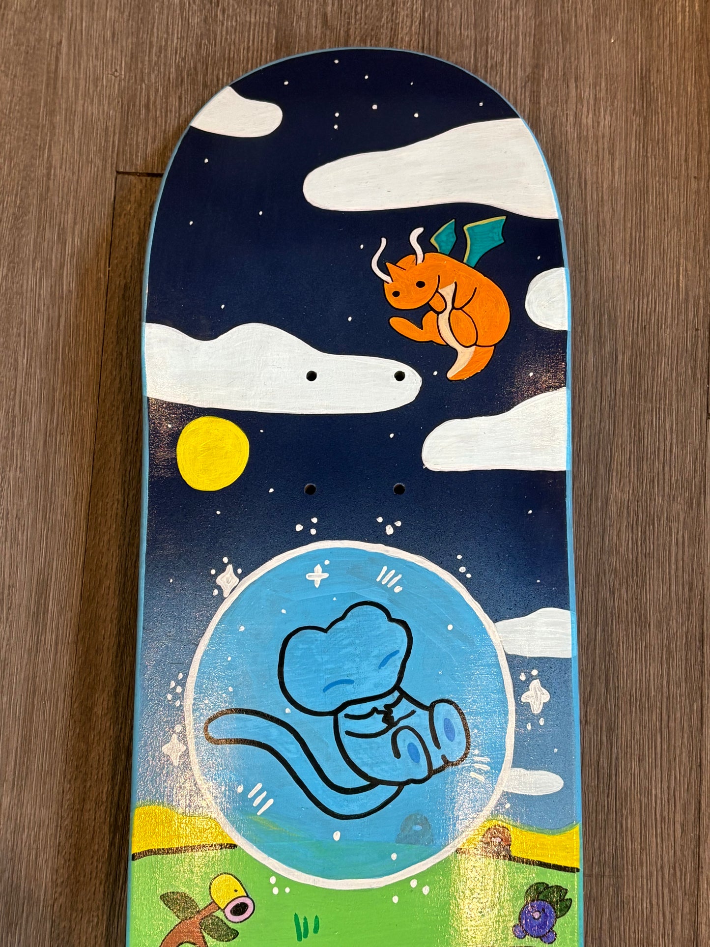 Bubble 1of1 handpainted